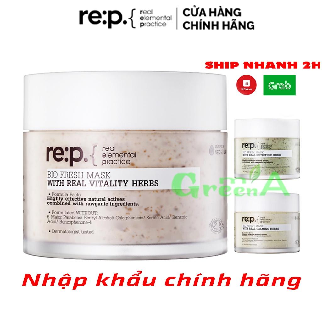 Mặt Nạ Đất Sét Hữu Cơ RE:P Bio Fresh Mask Hỗ Trợ Giảm Mụn, Kiềm Dầu, Se Khít Lỗ Chân Lông