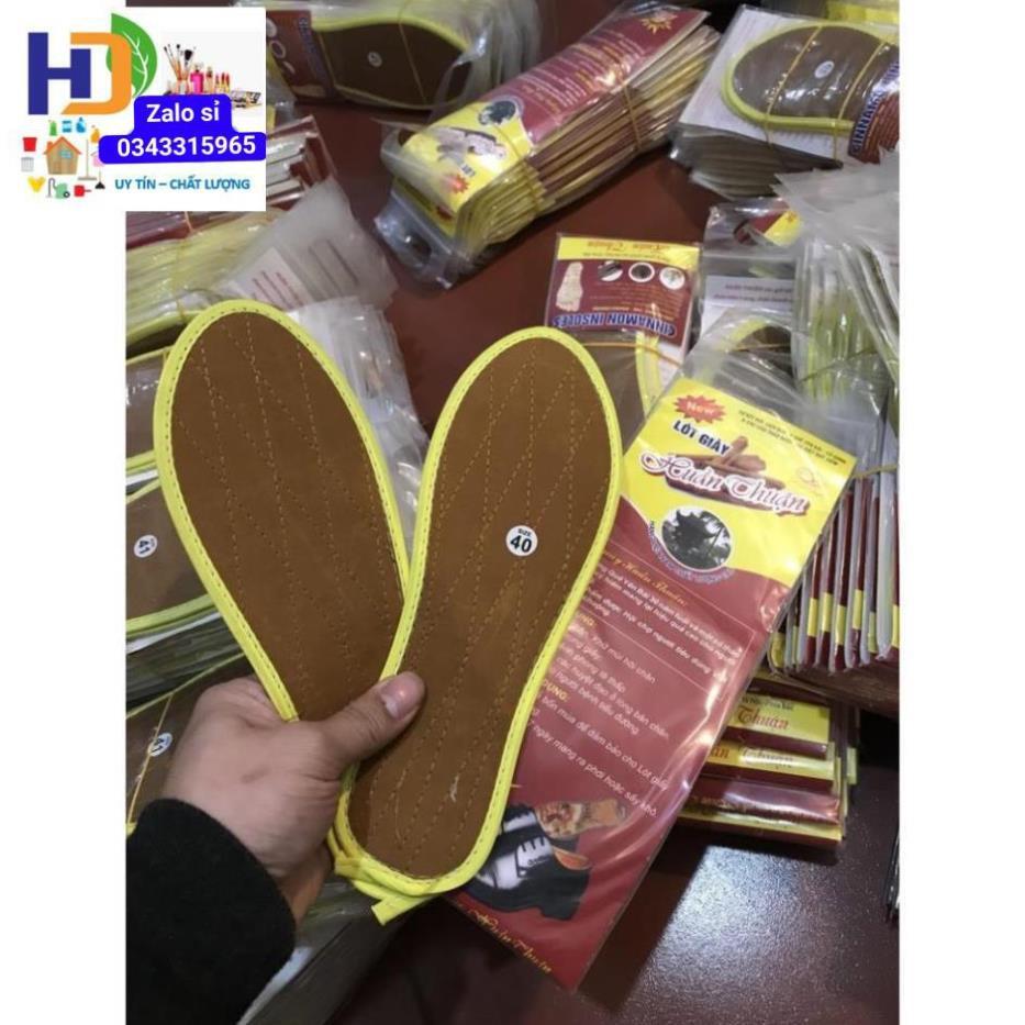 Bộ lót giày hương quế chống hôi chân 4 lớp - 2 chiếc 1 đôi