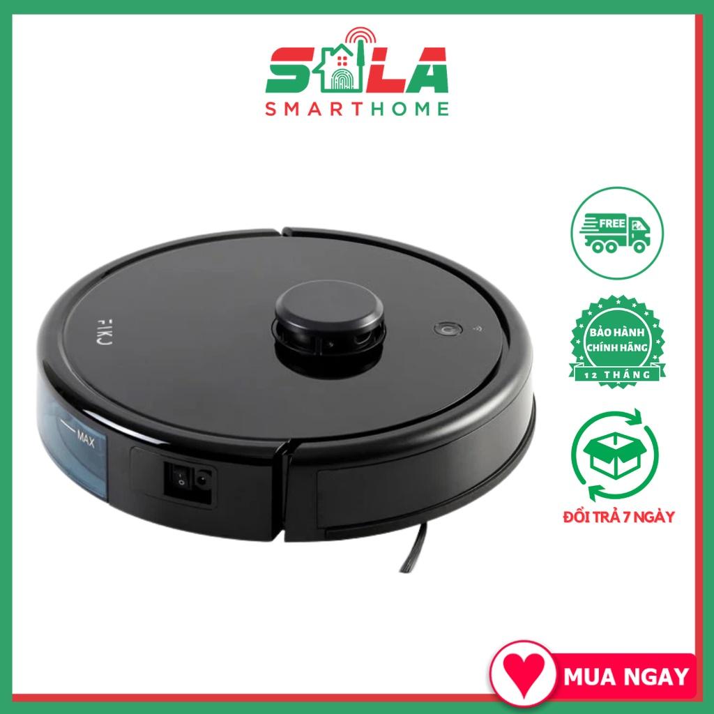 Robot hút bụi lau nhà Fiko F6 Pro , Giao diện Tiếng Việt vừa hút vừa lau diệt khuẩn Hàng chính hãng mới 100%