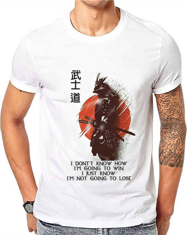 Áo thun Unisex chiến binh Samurai Nhật cá tính