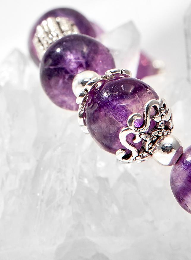 Vòng tay đá fluorite phối ngôi sao Ngọc Quý Gemstones