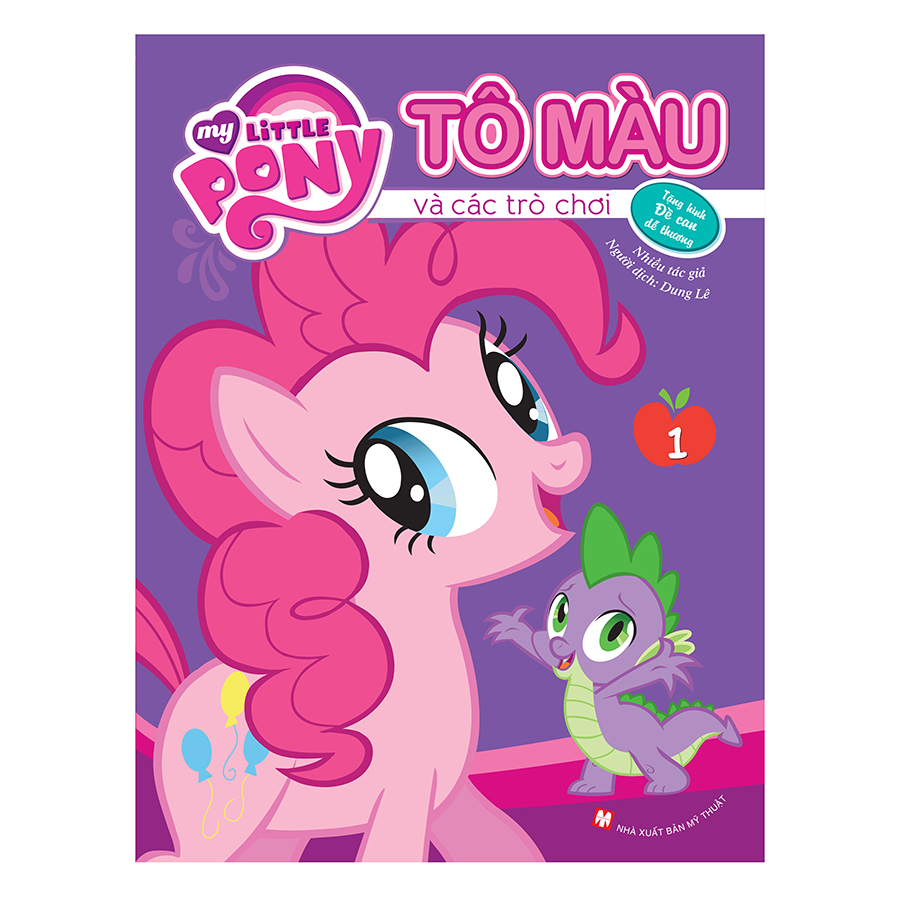 Combo: Pony Tô Màu Có Đề Can (Bộ 3 Cuốn)