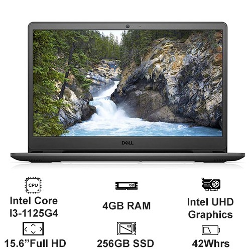 Laptop Dell Inspiron 3501 P90F005DBL (Core i3-1125G4/ 4GB/ 256GB PCIE/ 15.6 FHD/ Win10) - Hàng Chính Hãng