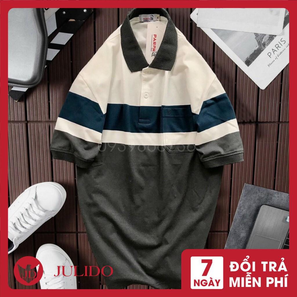 Áo Polo Nam Trung Niên  Có Túi ,thun phối cao cấp from chuẩn, thiết kế phong cách sang trọng, xuất xịn JD30