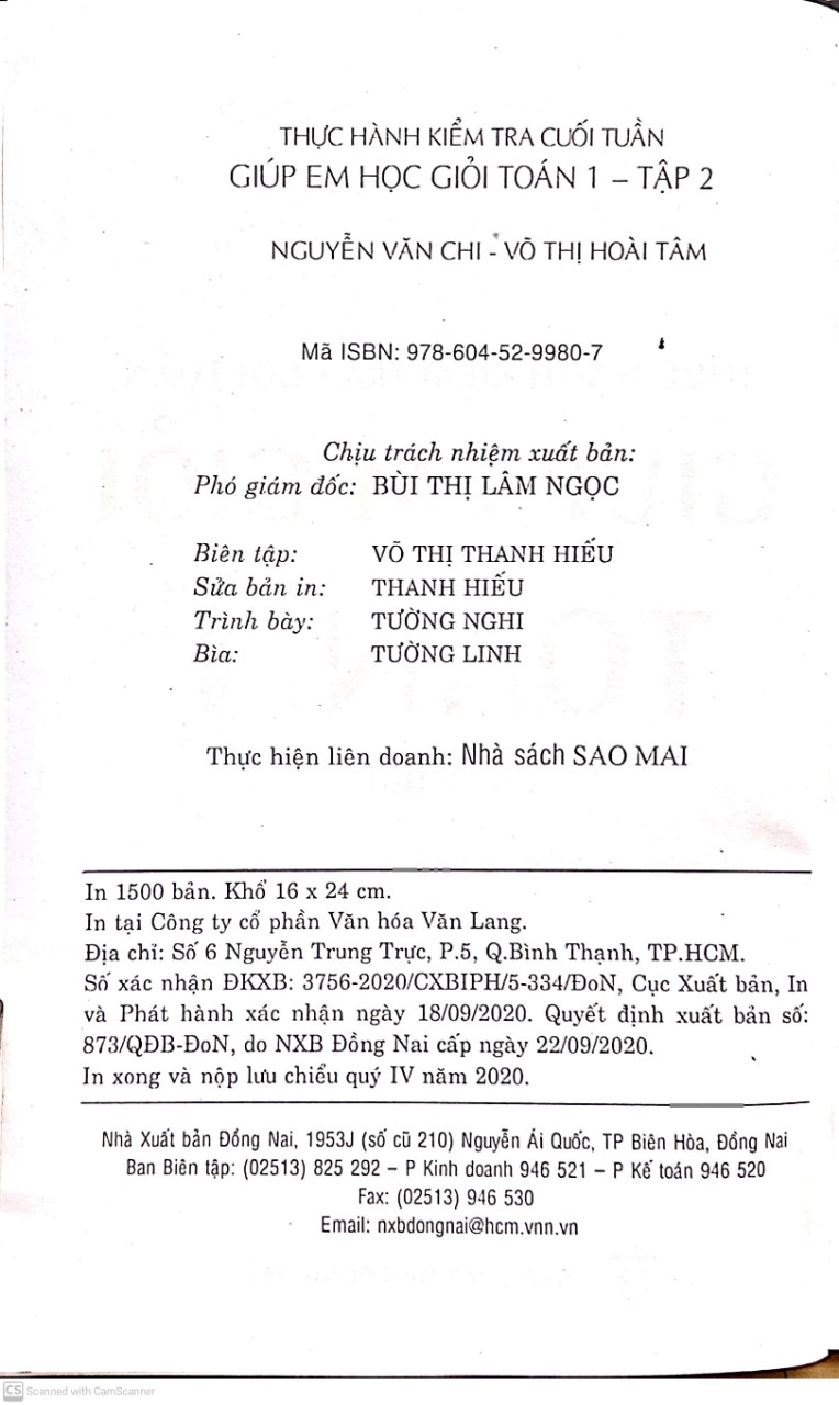 Giúp Em học giỏi Toán 1 tập 2