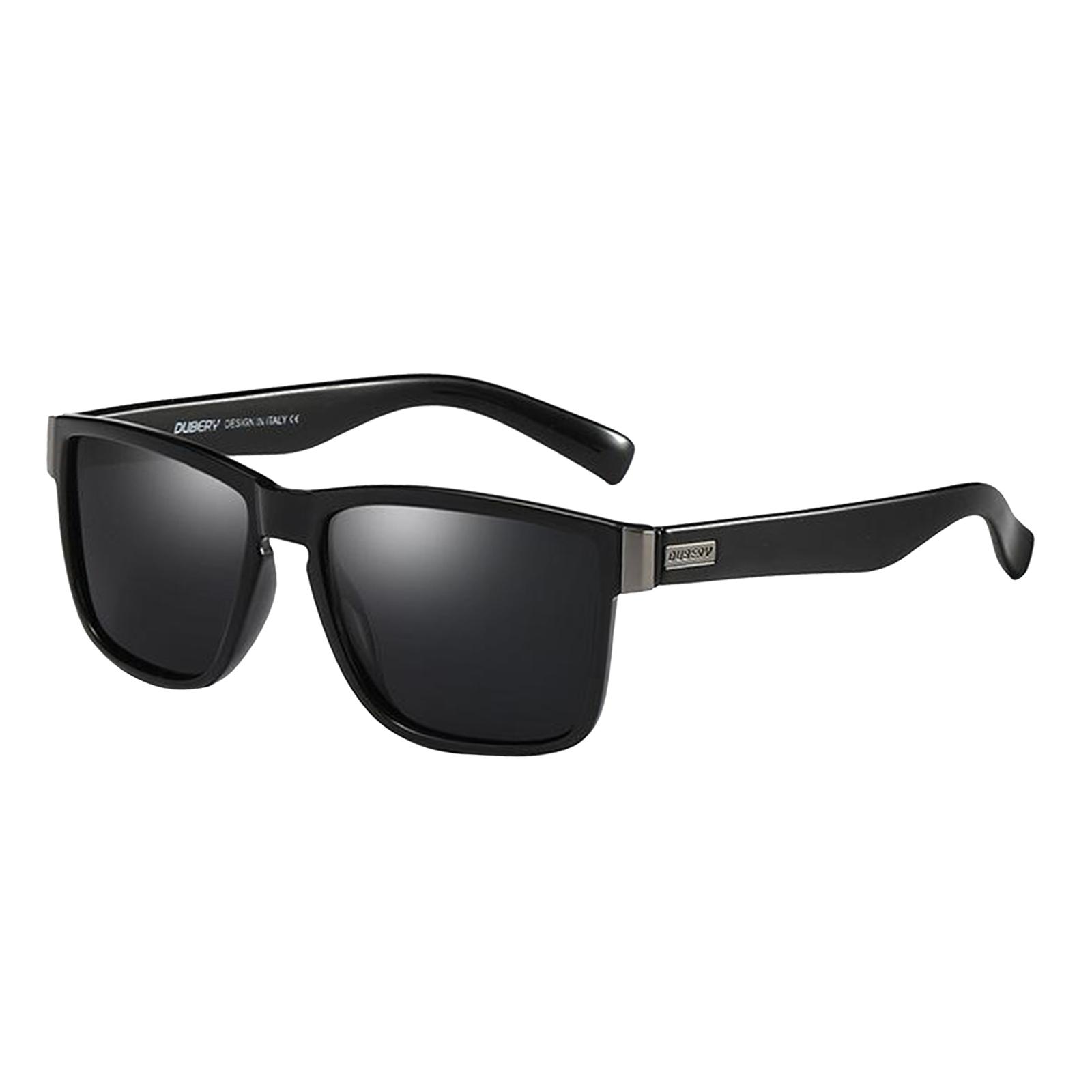 Polarized Cycling Goggles Running Anti-glare Ski Golf Sunglasses Black
