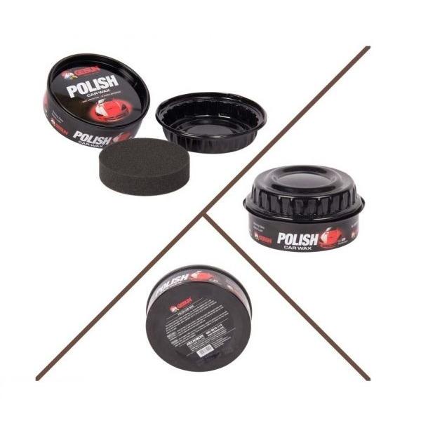 Sáp đánh bóng xe ôtô xe máy chuyên dụng tiện lợi Polish Wax GETSUN (Đen)