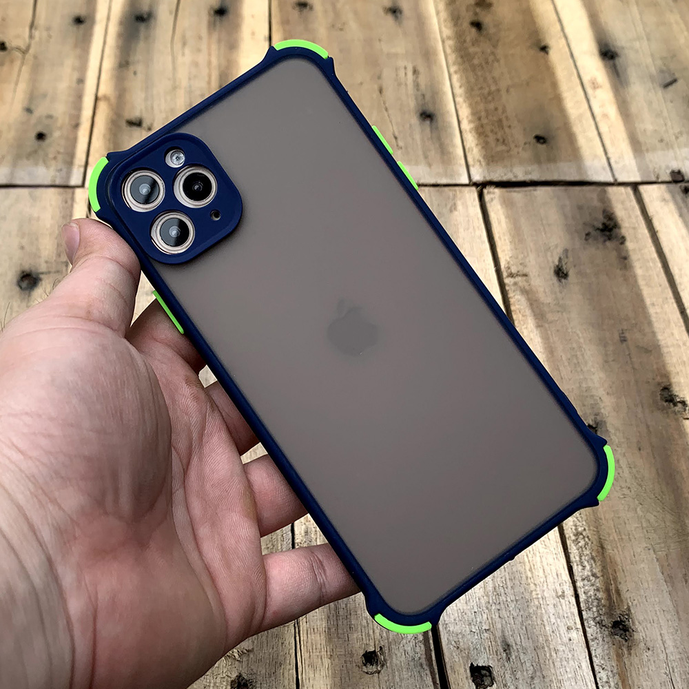 Hình ảnh Ốp lưng chống sốc toàn phần dành cho iPhone 11 Pro Xanh dương