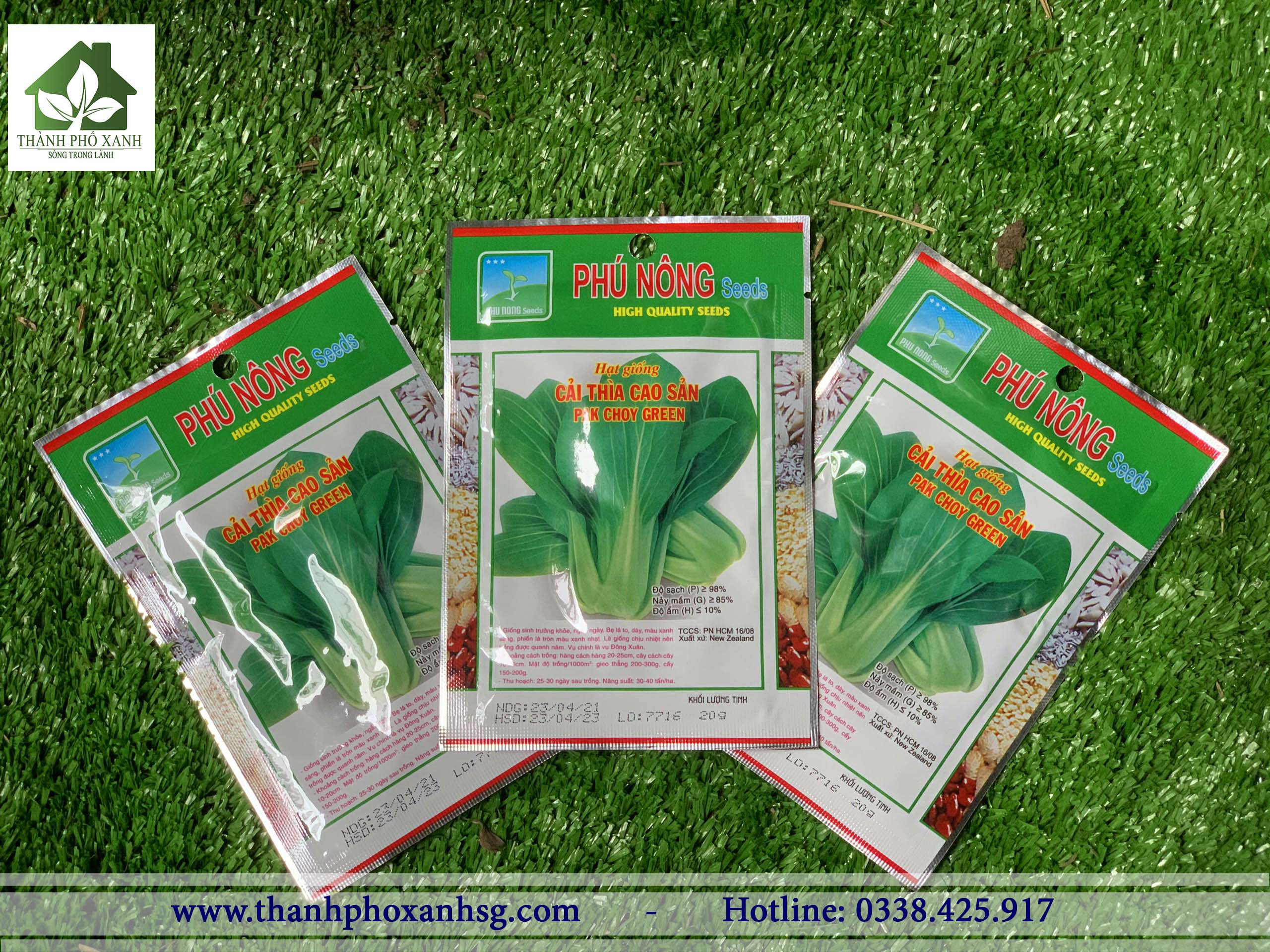 Hạt giống Phú Nông - Cải thìa cao sản