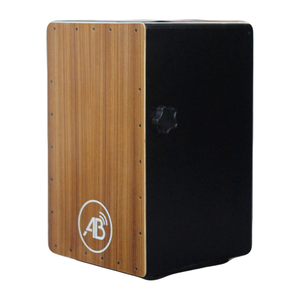 Trống cajon màu nâu gỗ AB-D2 có snare nhập ngoại - Tặng bao