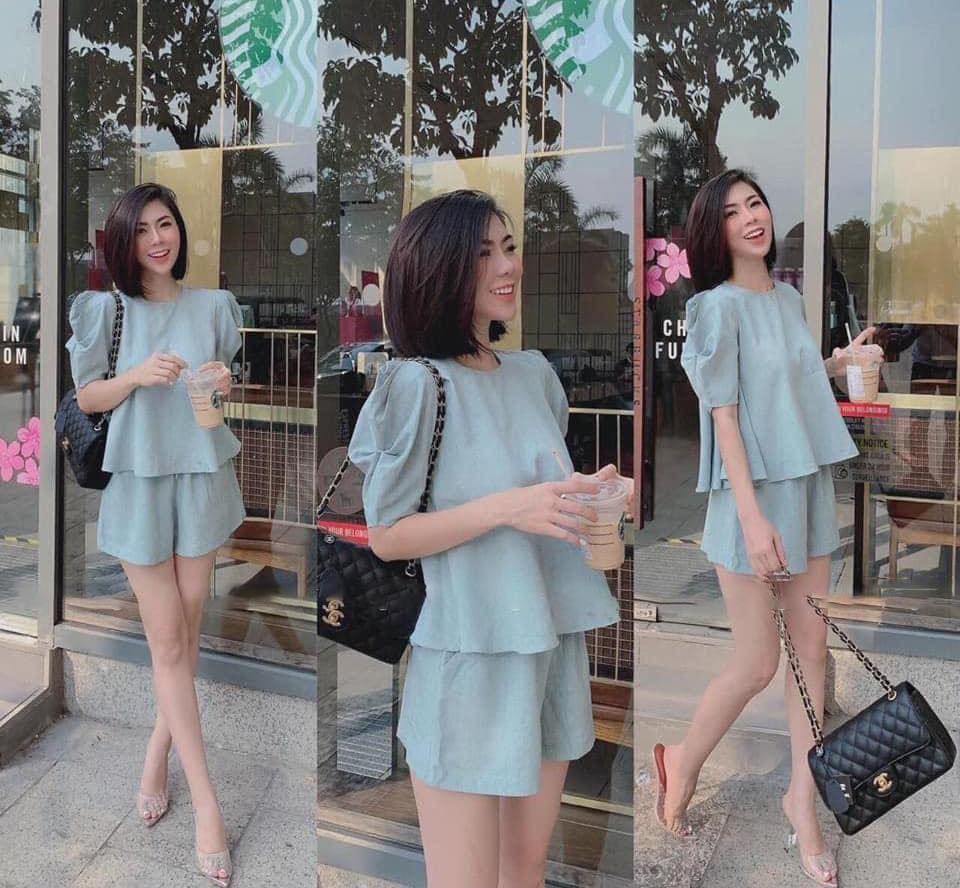 Set bộ short pastel