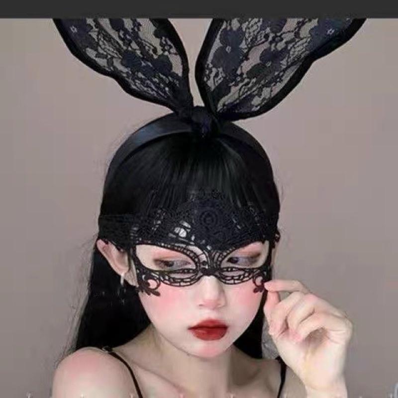 Mặt nạ ren buộc dây lụa sexy gợi cảm