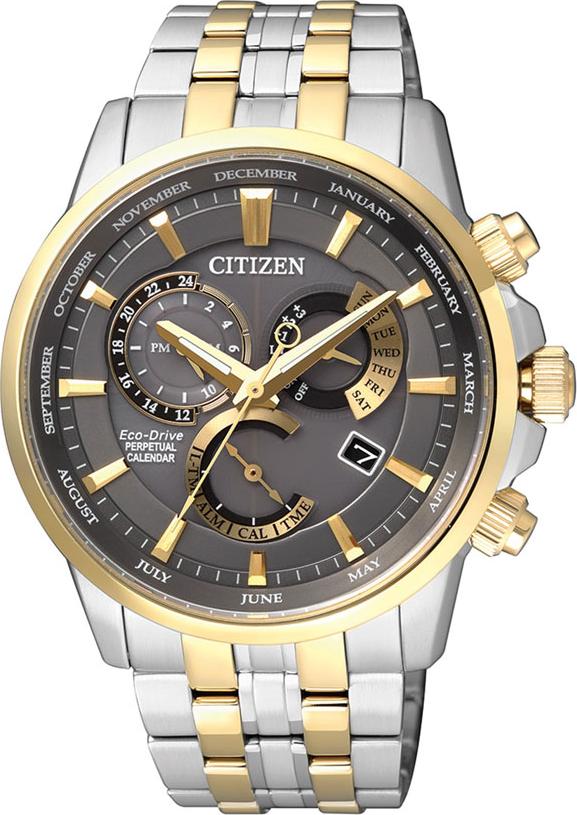 Đồng Hồ Nam Dây Kim Loại Citizen BL8144-89H - Mặt Xám