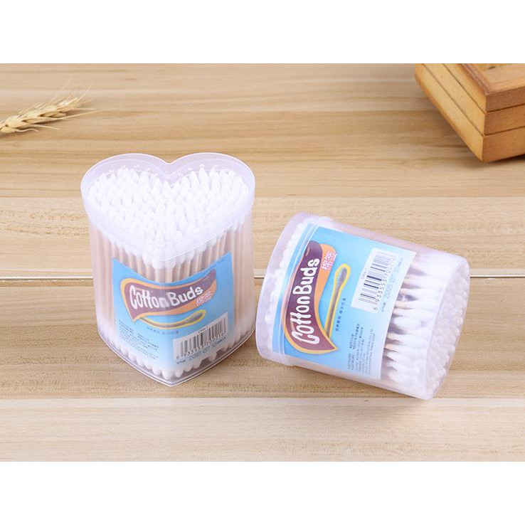 Combo 2 hộp bông ráy tai Cotton cho người lớn-mẫu ngẫu nhiên