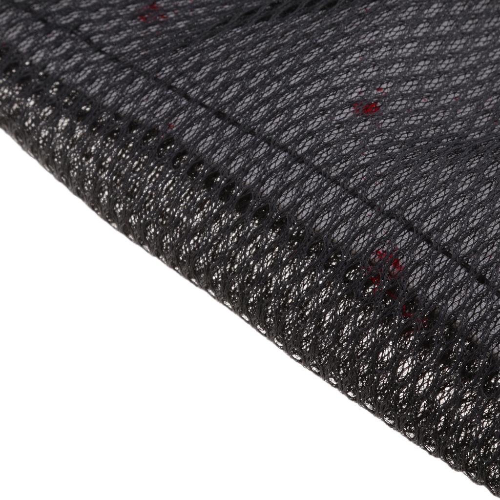 Black Motorcycle Electric Car Scooter Breathable Seat Cushion Protector Cover