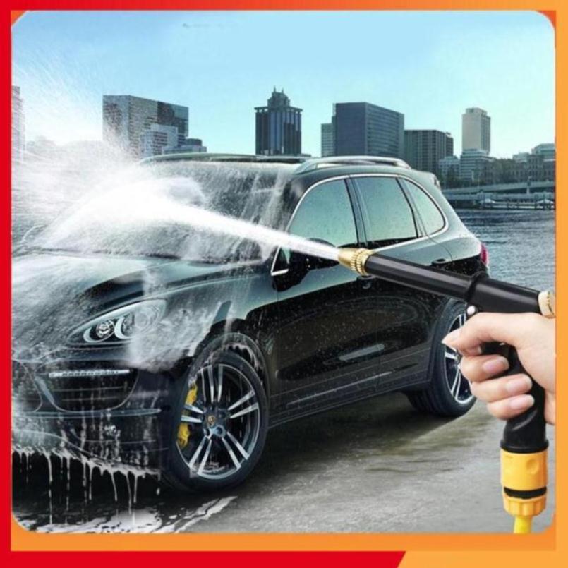 Bộ dây và vòi xịt rửa xe tưới cây tăng áp,vòi xịt rửa,vòi tưới cây 810-2498