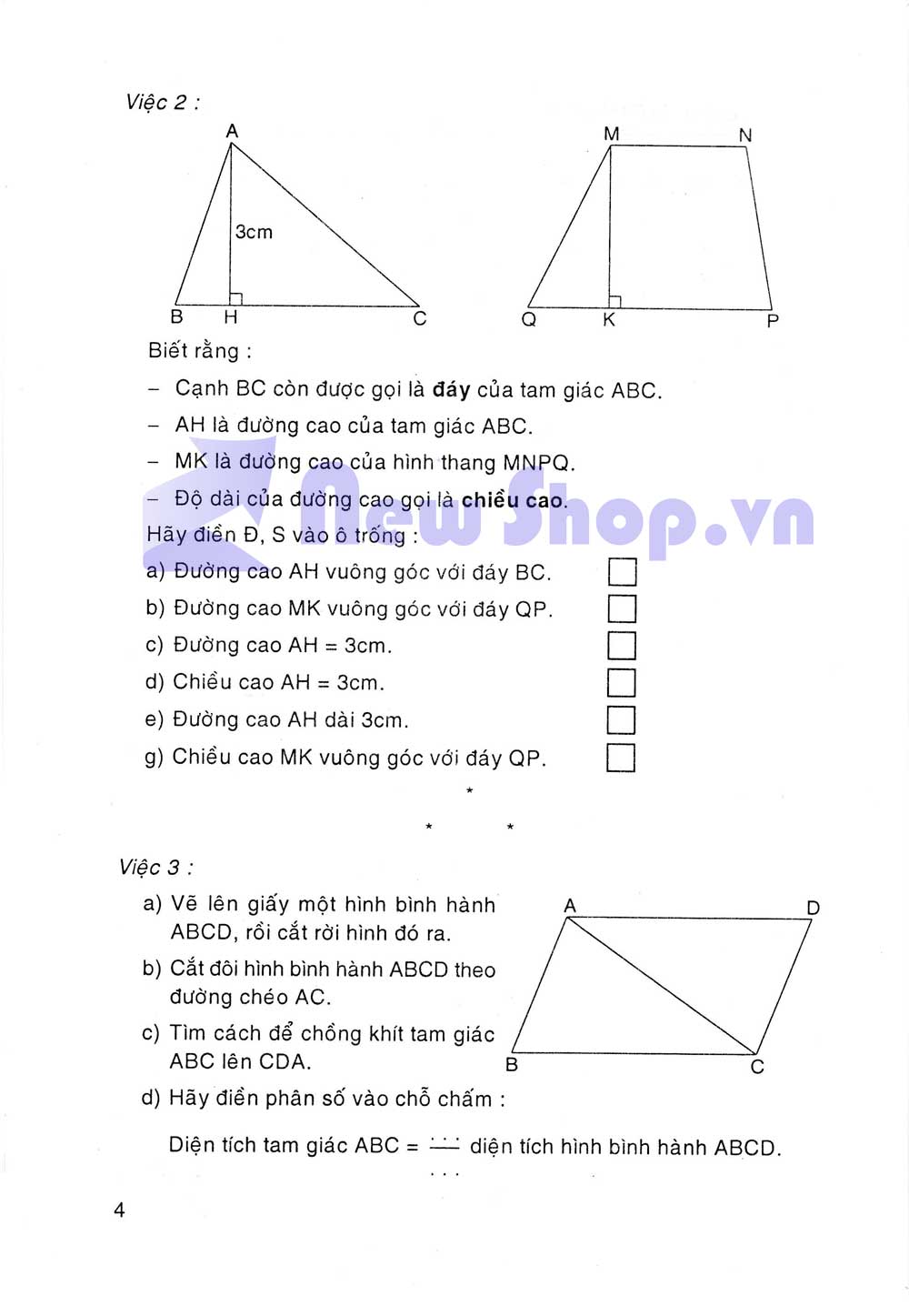 Vở Bài Tập Nâng Cao Toán 5 Tập 2 ( Theo Chương Trình Mô Hình Tiểu Học Mới VNEN )