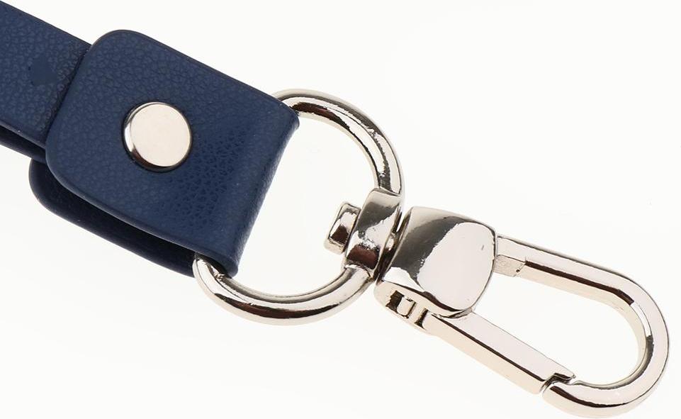 PU Leather Neck Strap Lanyard Metal Clips for ID Cards Badges