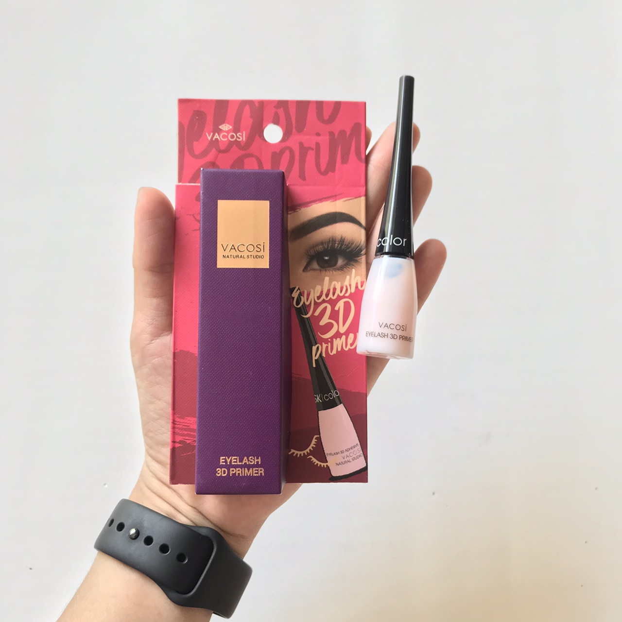 Keo Dán Mi Giả Vacosi Natural Studio Eyelash 3D Adhesive 8ml