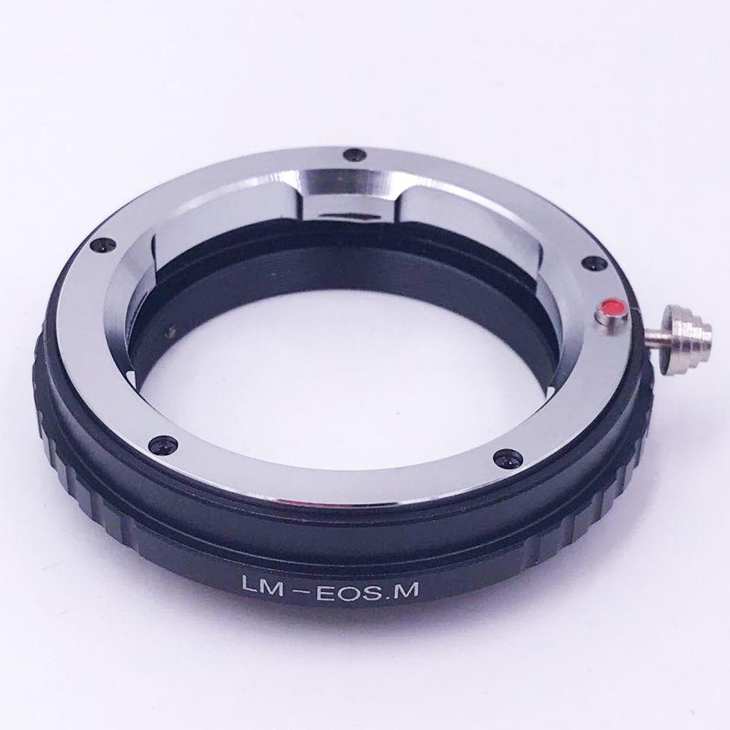 Lens with LM Mounting to Mirrorless Camera Adapter Converter EOS M EF M From