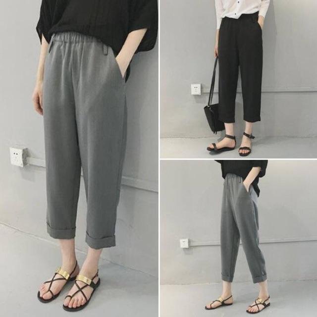 QUẦN BAGGY LƯNG THUN