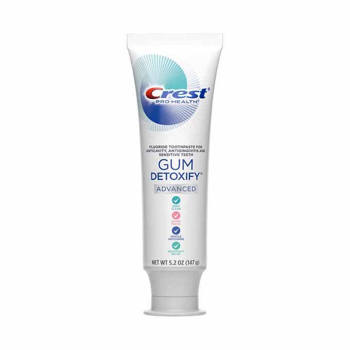 Lốc 3 hộp kem đánh răng Crest gum detoxify ( 147g / hộp ) - Mỹ