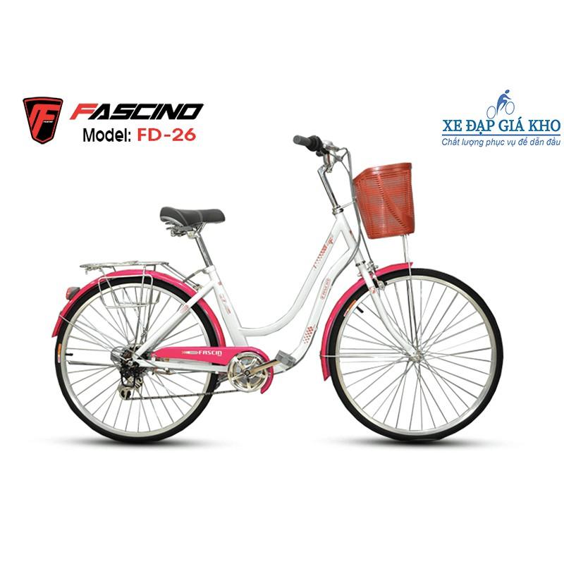 Xe Đạp Phổ Thông 26 INCH FASCINO FD26 – Cafe