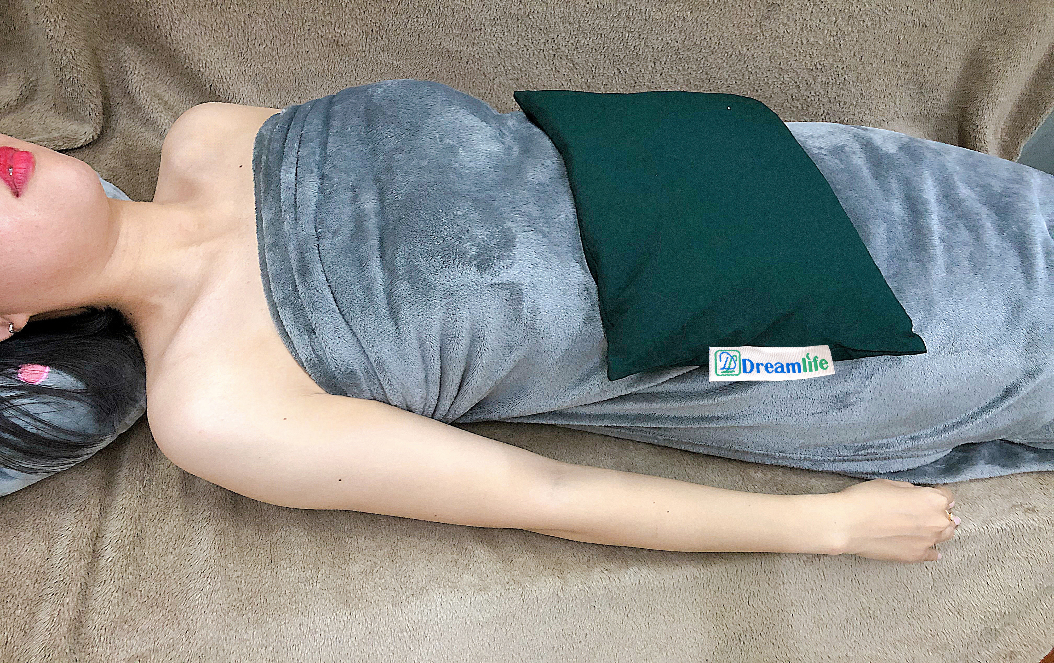 GỐI CHƯỜM NÓNG THẢO DƯỢC DÀNH CHO BỤNG -