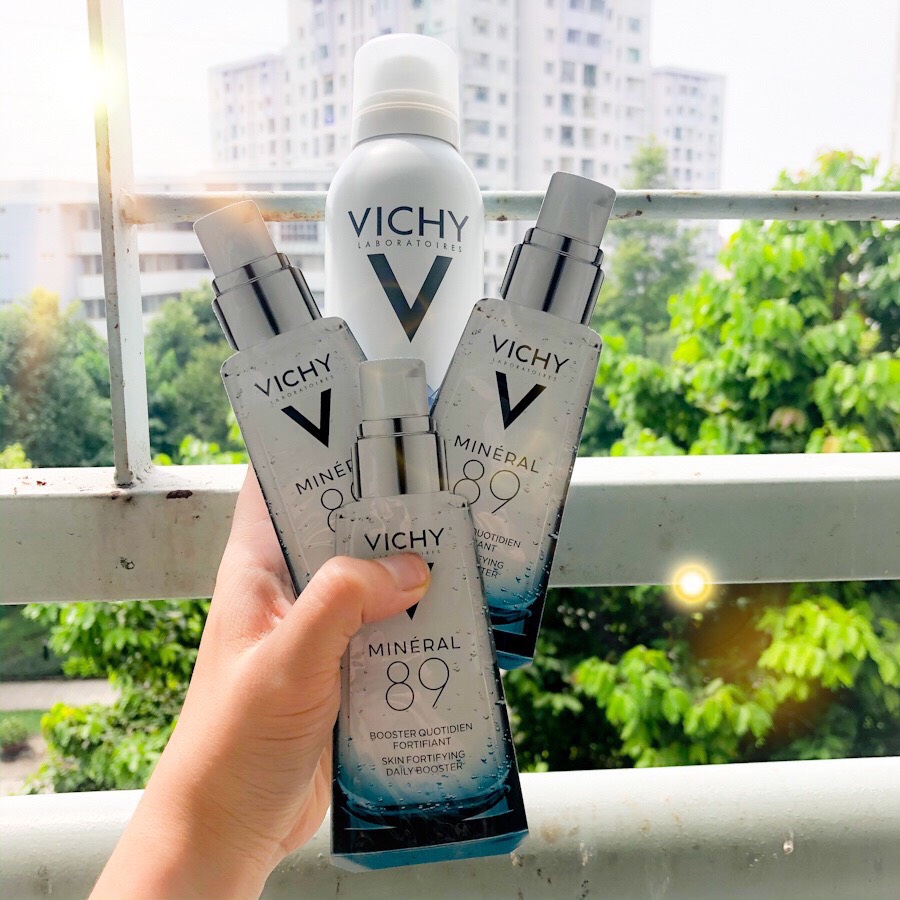 Nước Xịt Khoáng Dưỡng Da Vichy Thermale 150ml + Tặng Mineral 89 1.5ml
