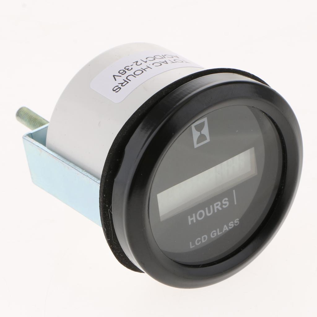 LY-748A Digital LED Battery Indicator and Hour Meter DC12-36V Meter Gauge
