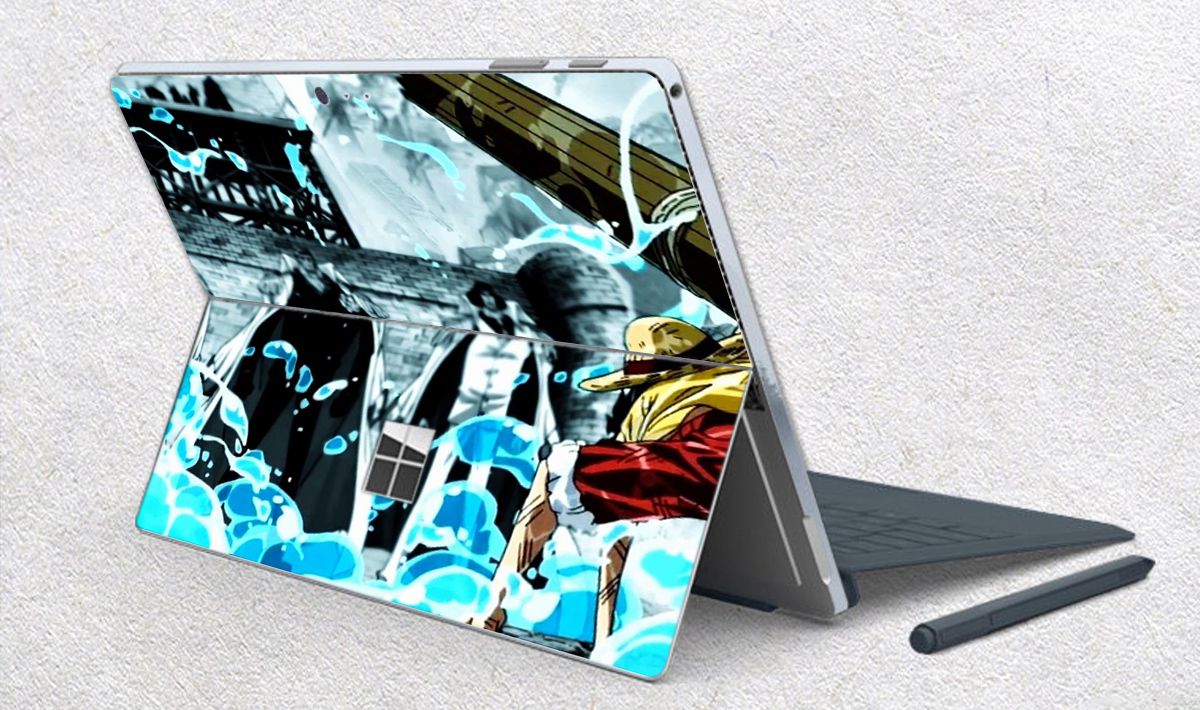 Skin dán hình One Piece x11 cho Surface Go, Pro 2, Pro 3, Pro 4, Pro 5, Pro 6, Pro 7, Pro X