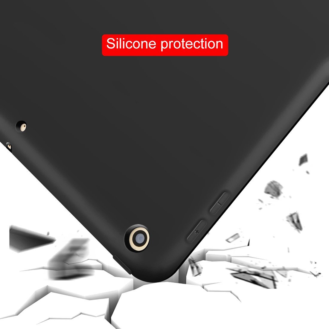 Bao da PKCB silicone dẻo - Smart cover dành cho iPad Pro 9.7 - Hàng Chính hãng