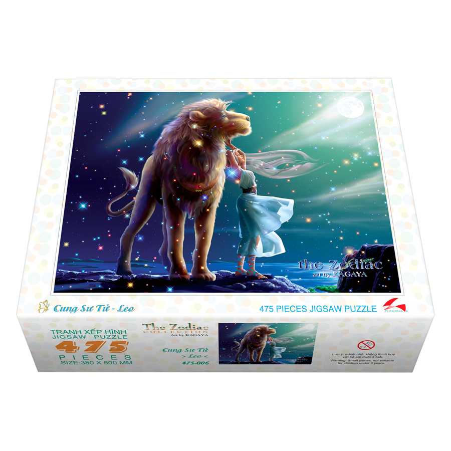 Tranh xếp Hình Tia Sáng Cung Sư Tử Tia Sáng