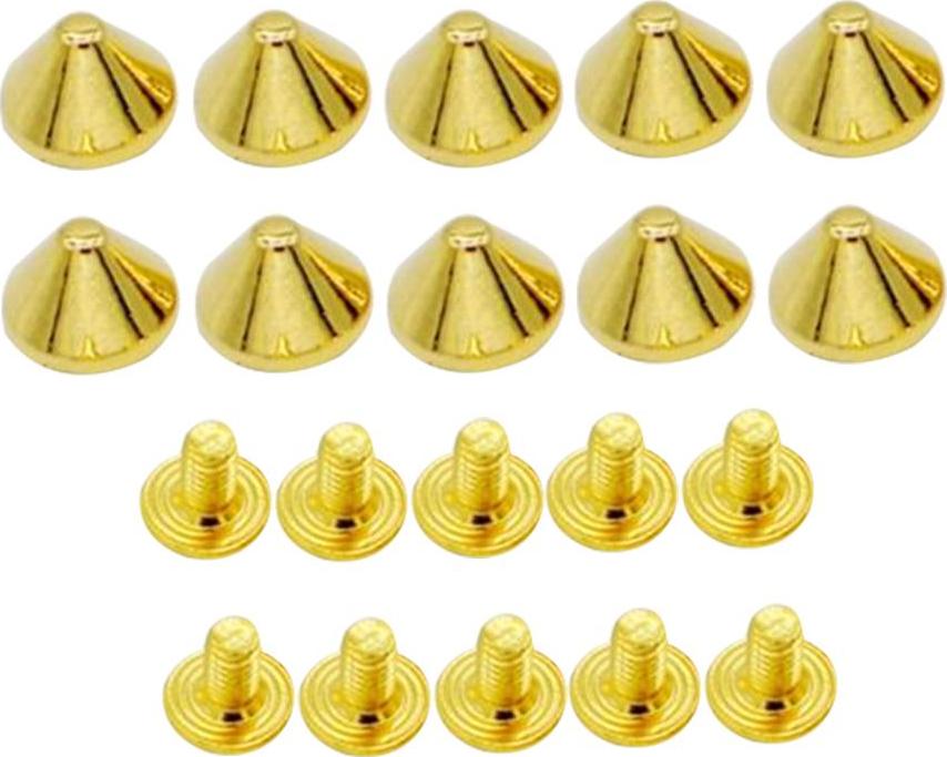 Set 10 Phụ Kiện Đinh Tán Dùng Trang Trí Quần Áo, Túi, Đồ Da, Giày