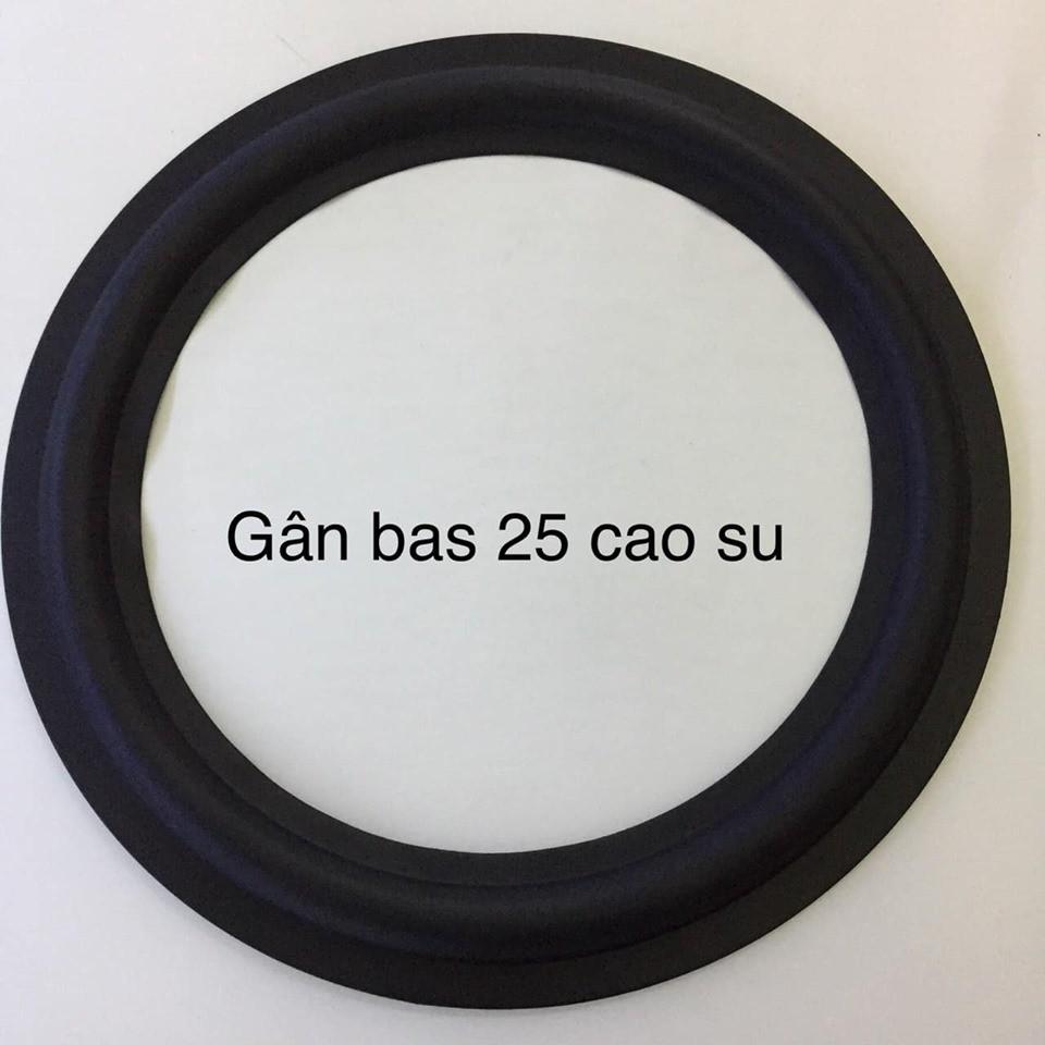 Gân loa bass 25 cao su