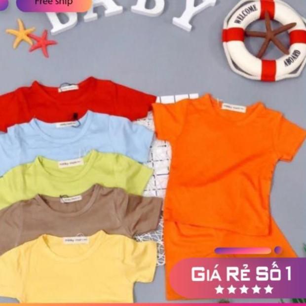 Bộ Cộc Tay Cho Bé Bộ Minky Mom Cộc Tay Chất Thun Lạnh siêu mềm mịn thoáng mát