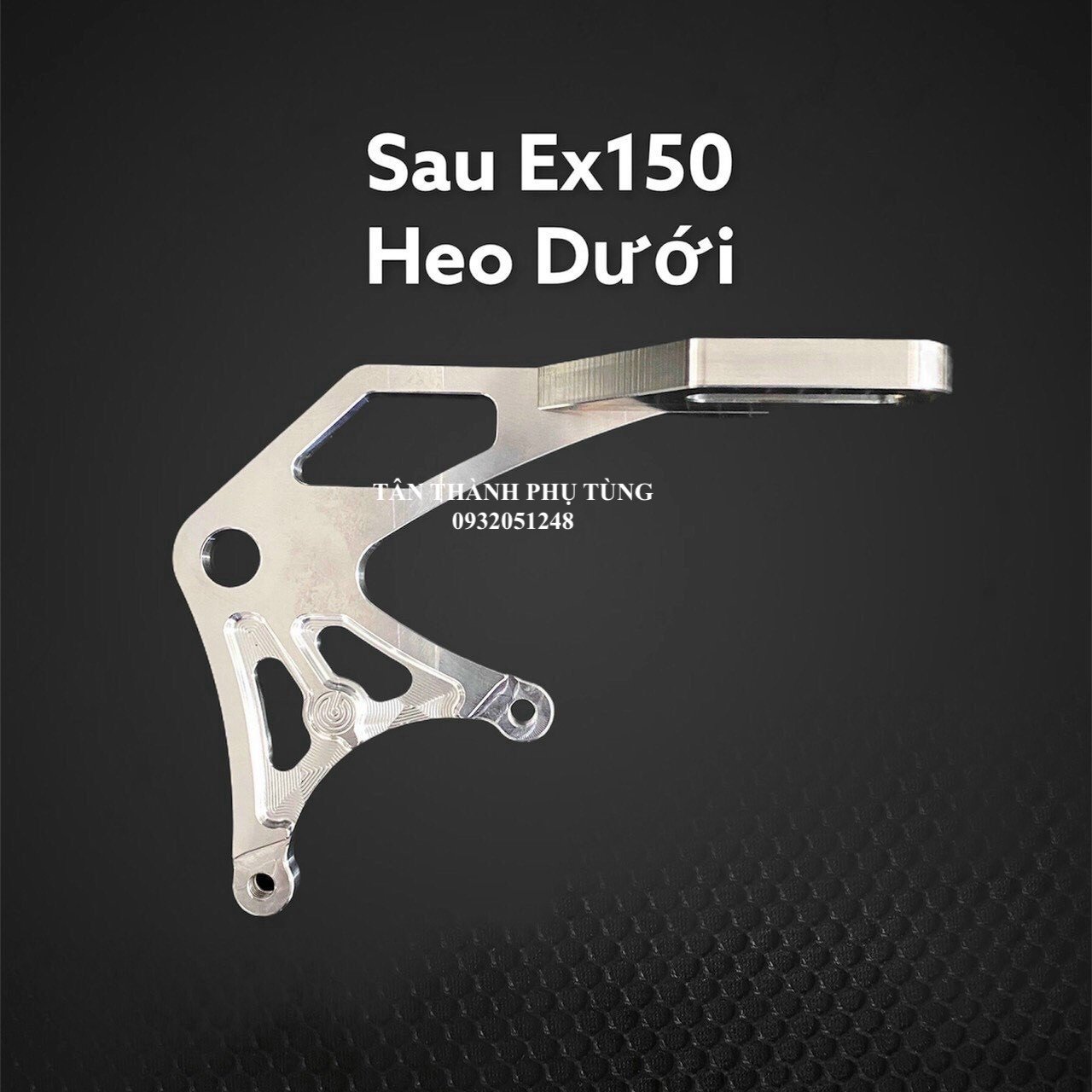 Pat heo dầu sau dành cho Exciter 150 kiểu nằm trên, dưới