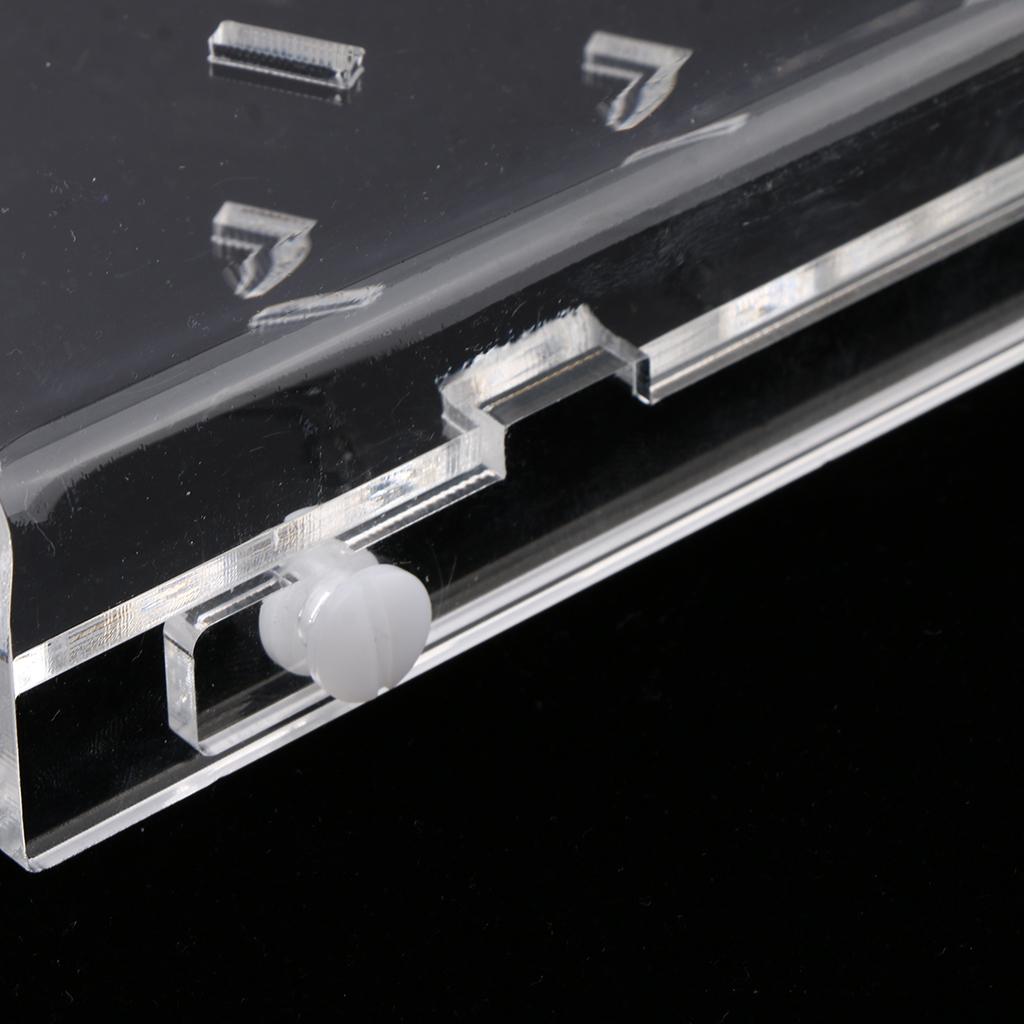 2 Pcs Acrylic Ice Pop Display Stand for Wedding Bakery Shop Decor Clear