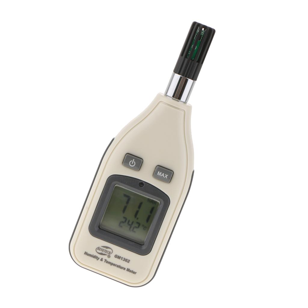 GM1362 Digital LCD Humidity Temperature Meter Gauge Thermometer Hygrometer