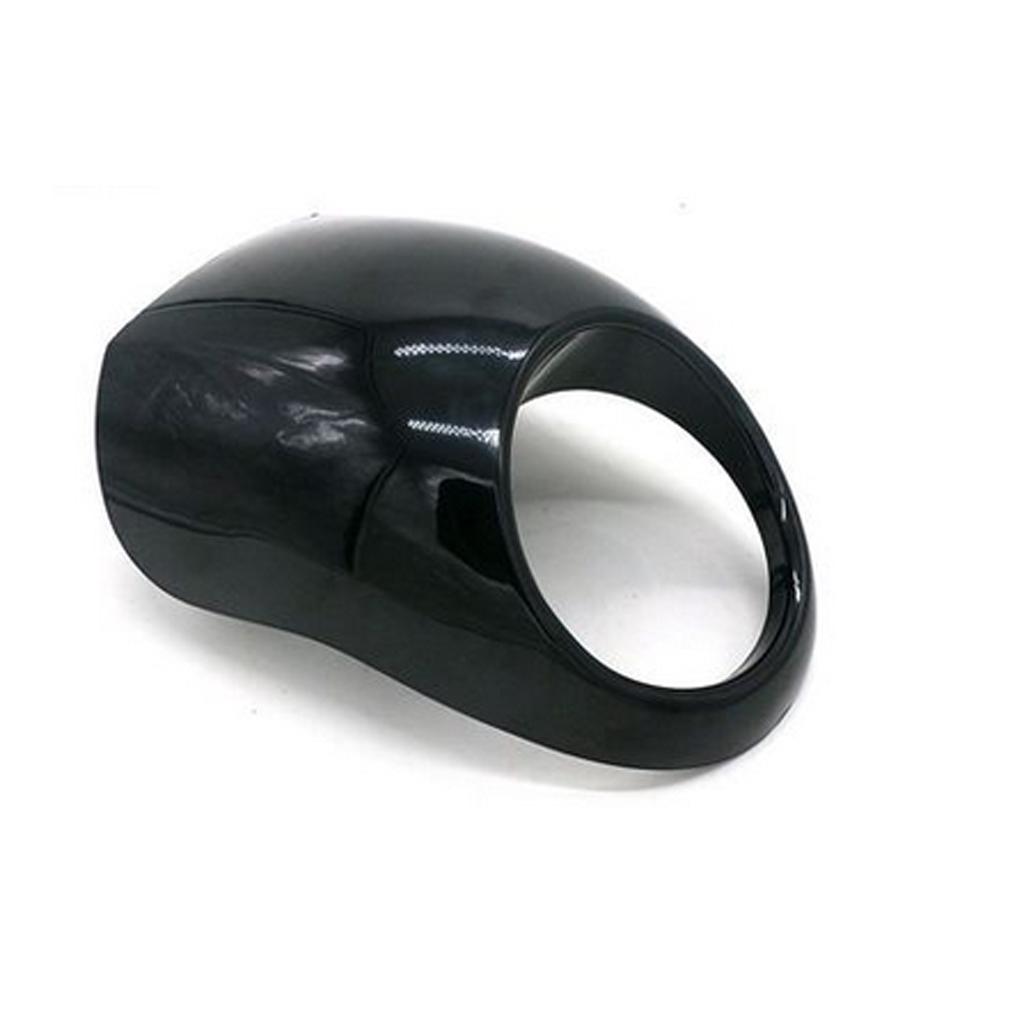 Black Front Headlight Fairing Screen For Harley Sportster 883 XL1200 2004-2014