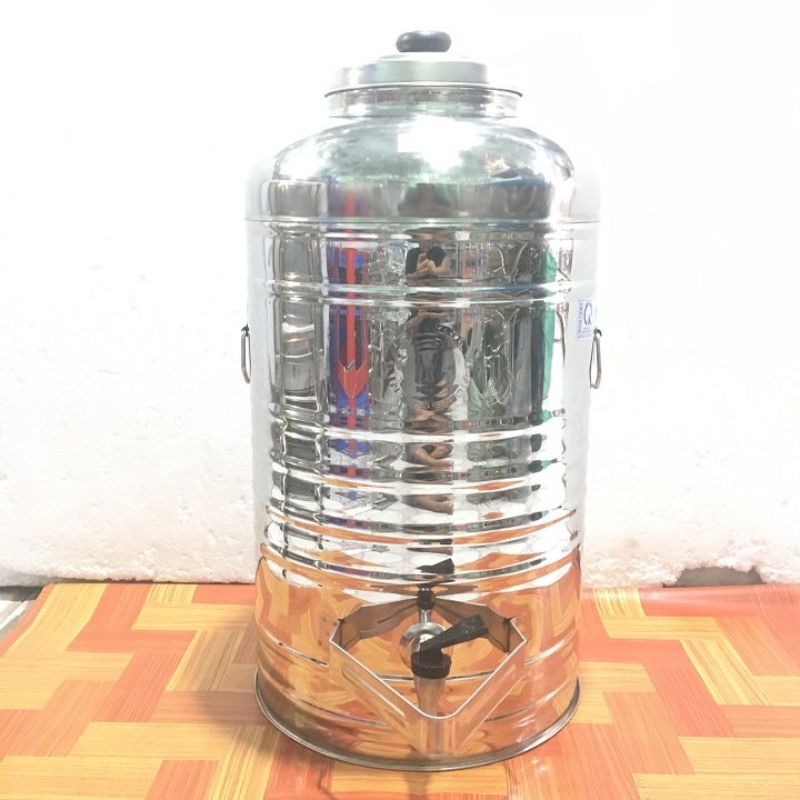 BÌNH ĐỰNG NƯỚC ĐÁ INOX 304- DUNG TÍCH 30L-BĐ30LI3