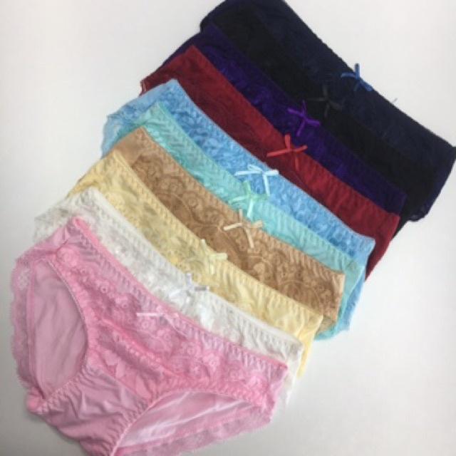Combo 5 quần lót ren cotton mềm mát mùa hè cho nữ