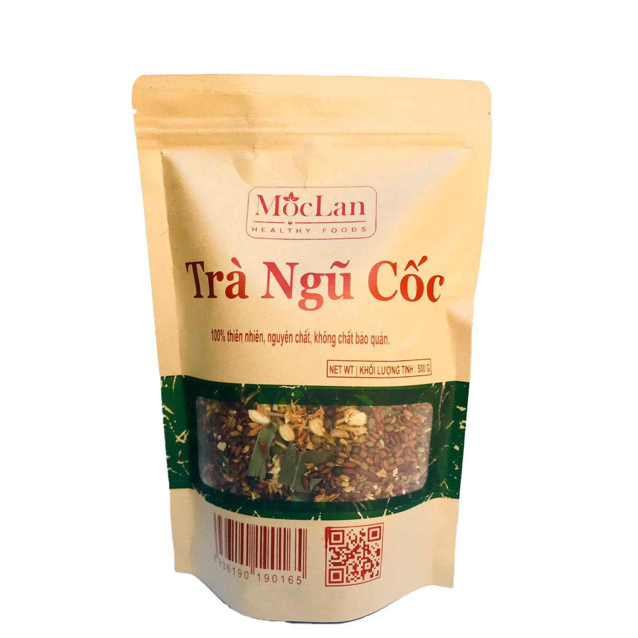 Hình ảnh Trà ngũ cốc nguyên chất 100% Mộc Lan ( bịch 500 g)