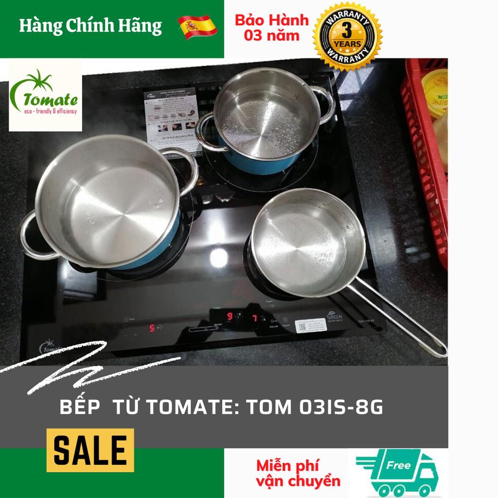 Bếp từ TOM 03IS-8G. Tomate Tây Ban Nha. Hàng Chính Hãng