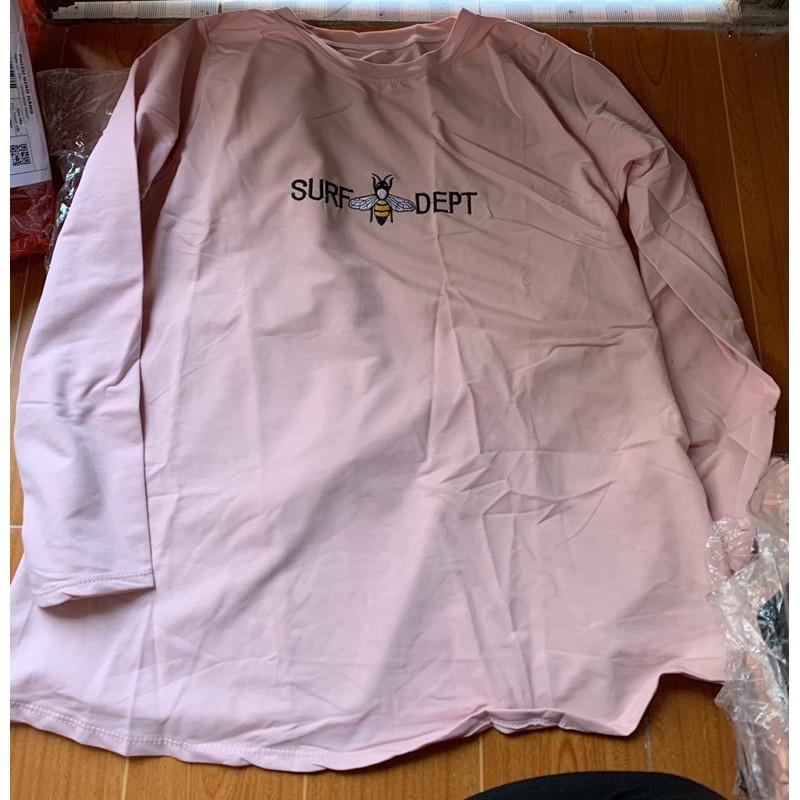 XẢ SỐC Áo bầu cotton dài tay hàng new ghi chú màu