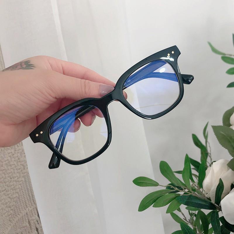 Kính gọng cận thời trang mắt vuông phong cách Hàn Quốc 047