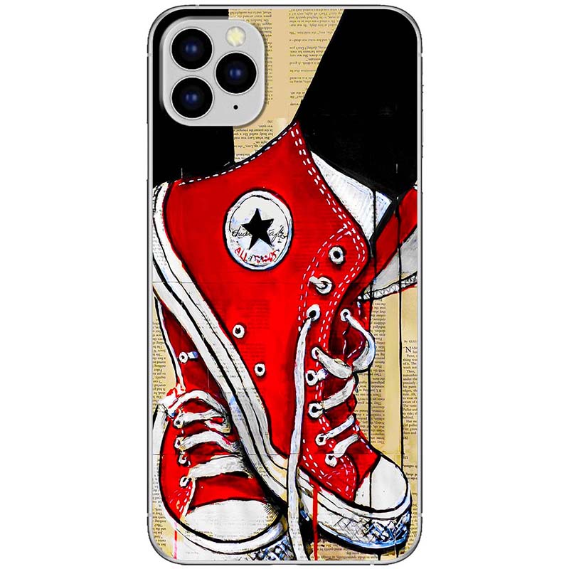 Ốp lưng dành cho iPhone 11 Pro Max mẫu Giầy đỏ