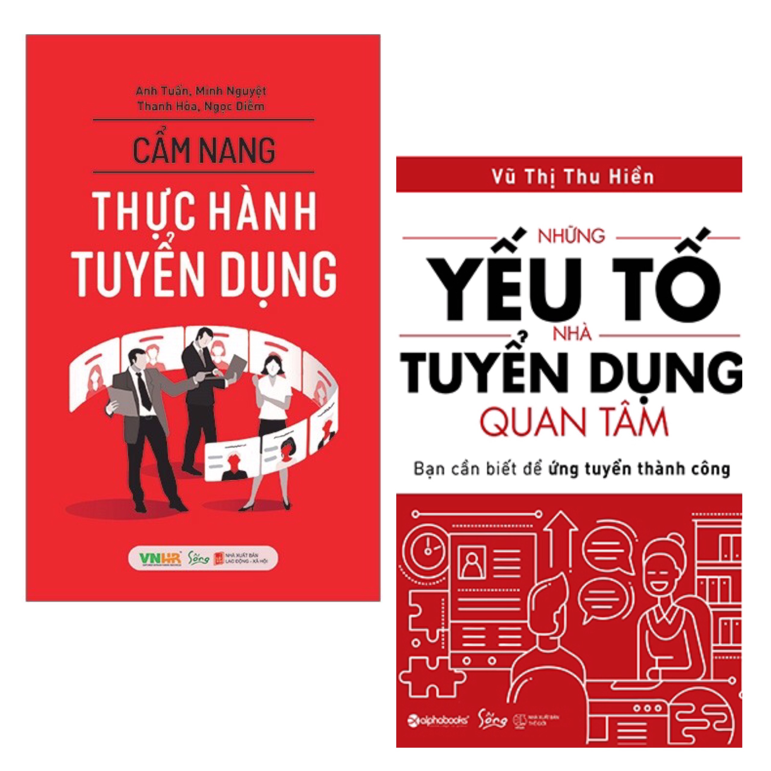 Combo 2 Cuốn Sách Kỹ Năng Làm Việc Cực Hay: Cẩm Nang Thực Hành Tuyển Dụng + Những Yếu Tố Nhà Tuyển Dụng Quan Tâm / Sách Quản Trị Nhân Lực - Sách Kỹ Năng Làm Việc Hiệu Quả