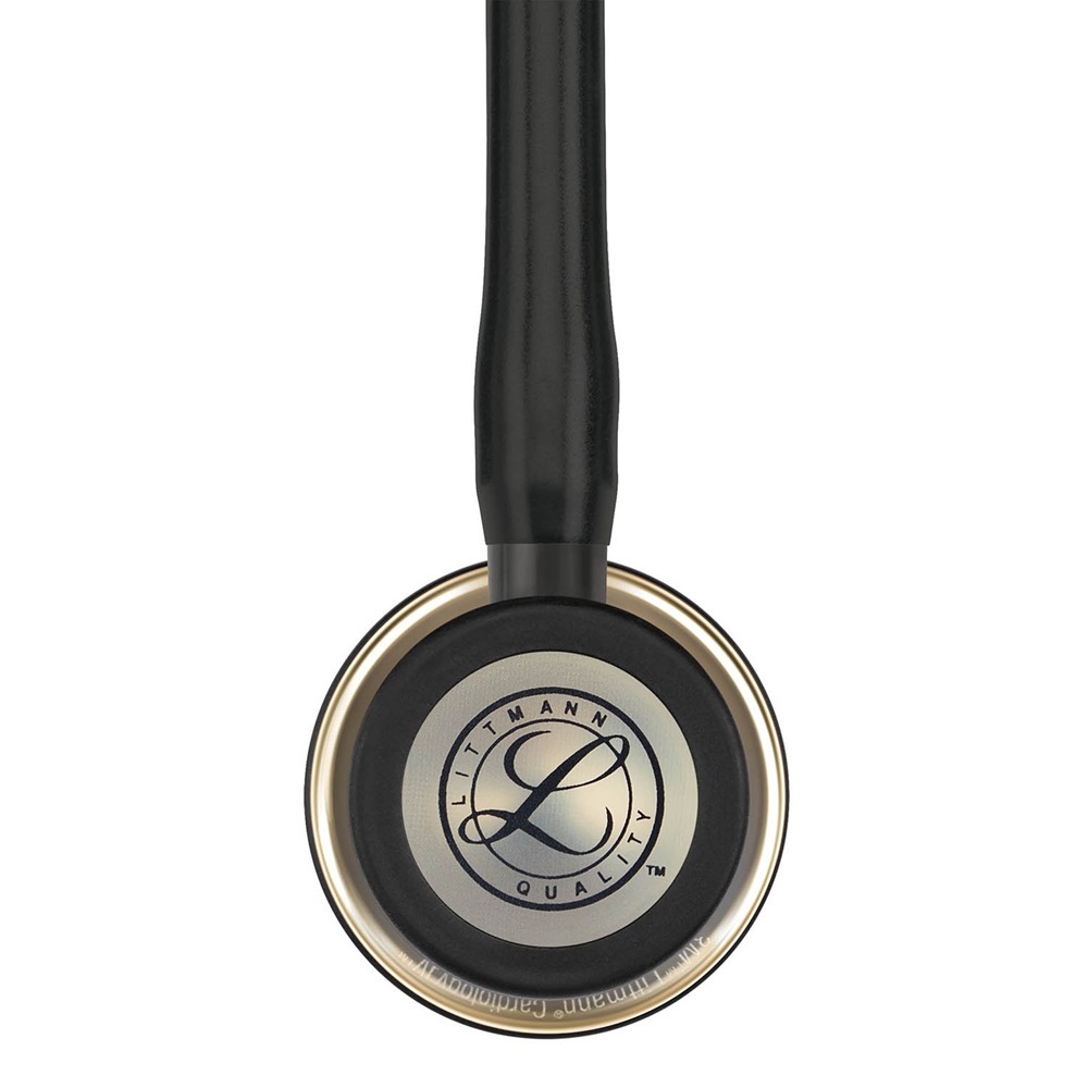 Ống nghe 3M Littmann Cardiology, mặt nghe phủ gương, dây nghe màu xanh, 27 inch, 6177