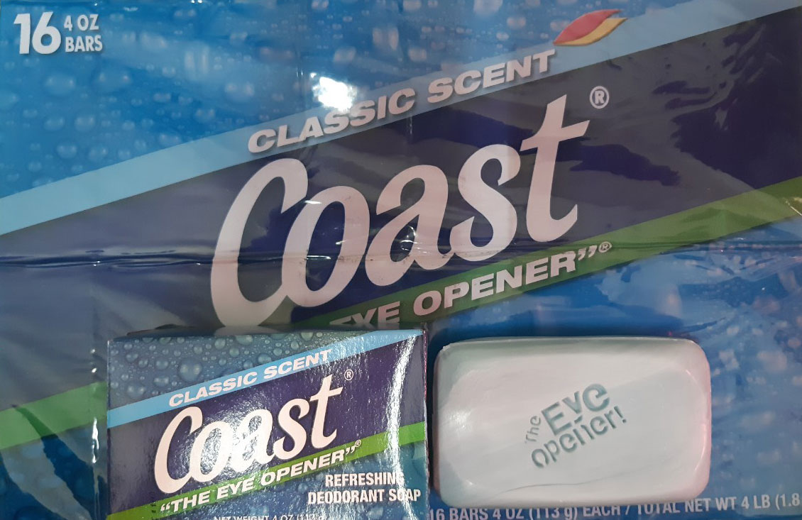 Xà Bông Cục Coast Classic Scent Refreshing Deodorant 16 Cục X 113g - USA